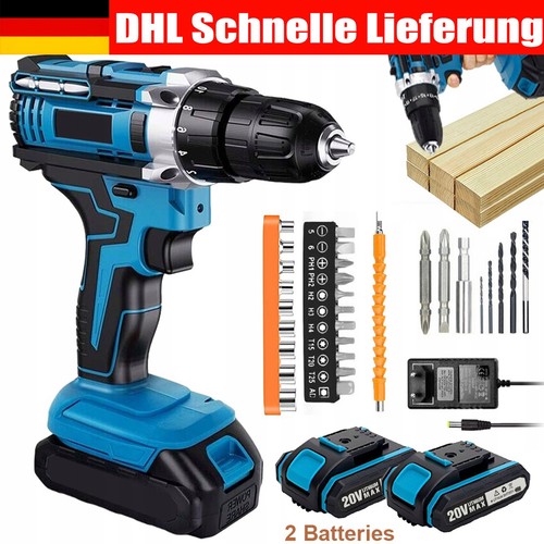 Mit akkus ladegerät 20v - 2,